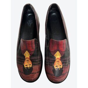 Icon Women's Amedeo Modigliani Head of Young girl Wearable Art Shoes 6.5 M